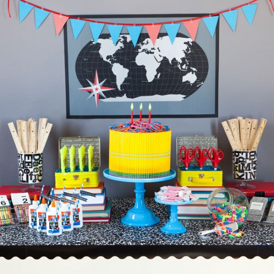 Creative Party Ideas By Cheryl Amazing Back To School Party By