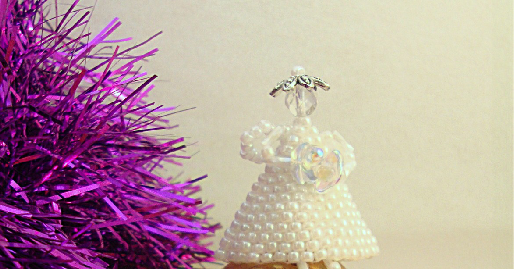 Diy: angel ornament Creative Crafting: Christmas Angel Ornament