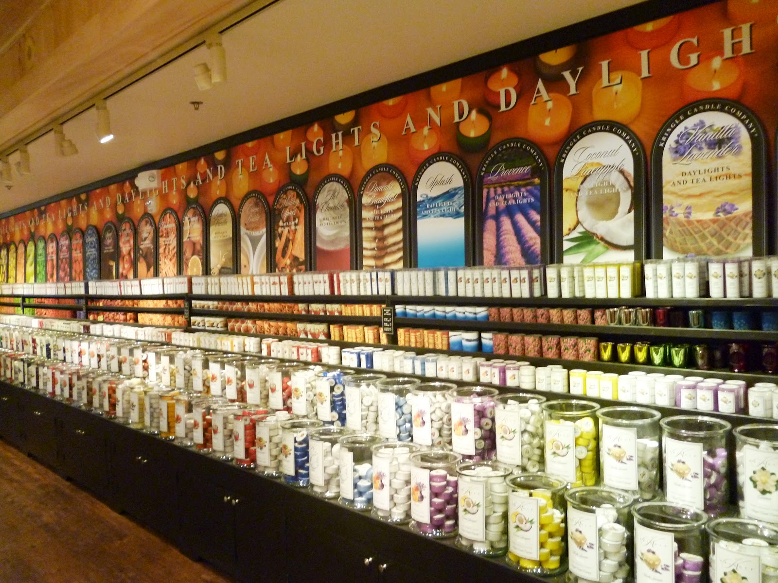 Writing Straight from the Heart Candles by the Hundreds at Kringle