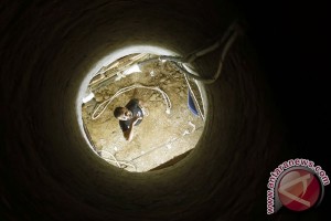 Militer Mesir hancurkan terowongan di Jalur Gaza