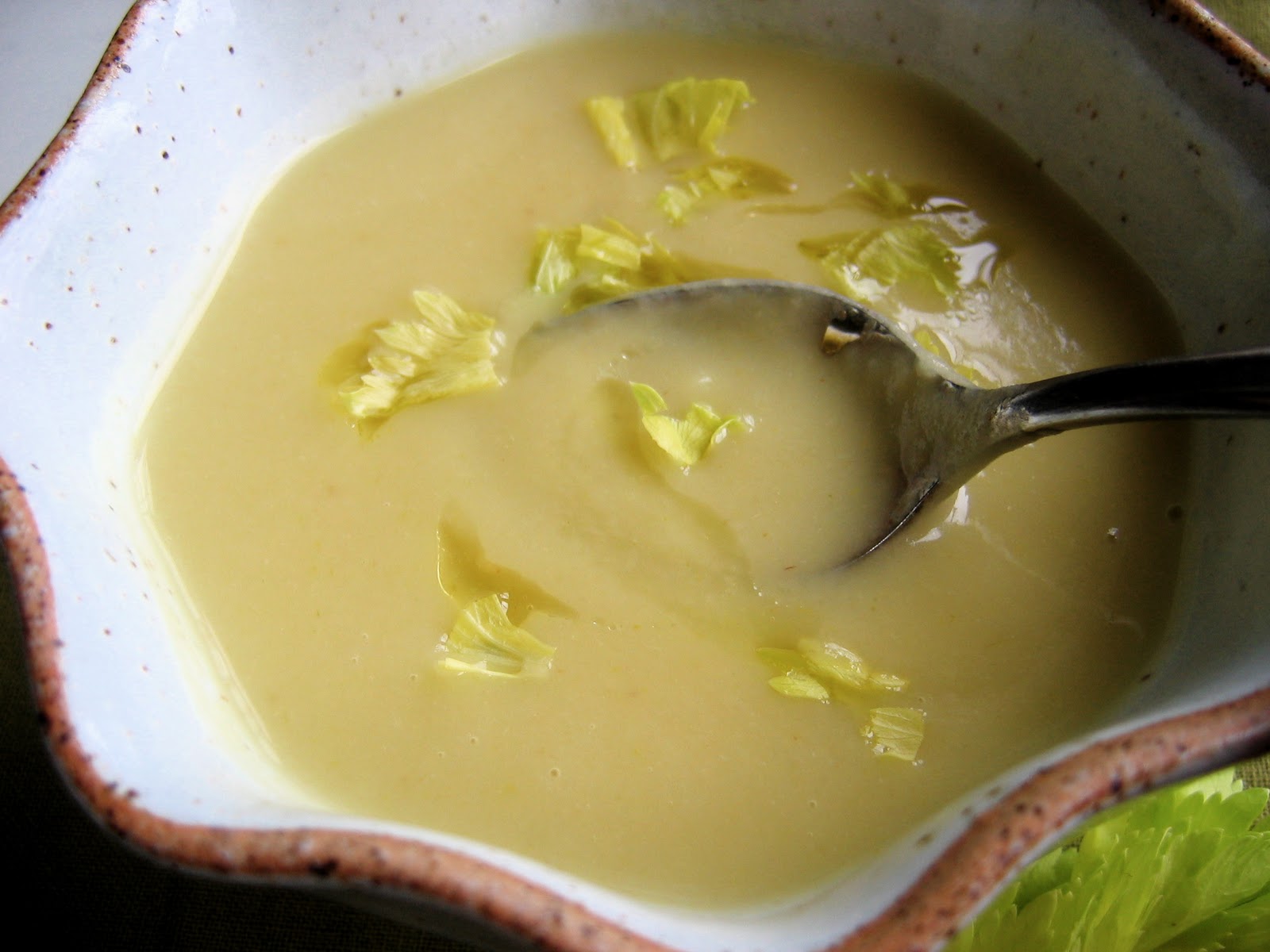 Celeriac Soup with Truffle Oil • The Bojon Gourmet