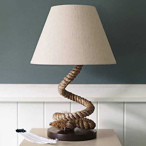 Nautical Rope Lighting Fixtures Driven by Decor