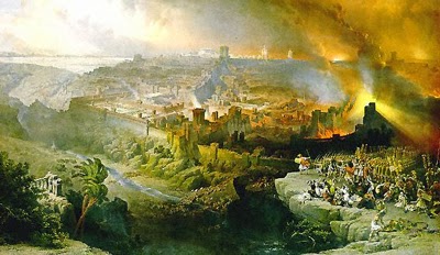 the Roma forces destroyed Jerusalem