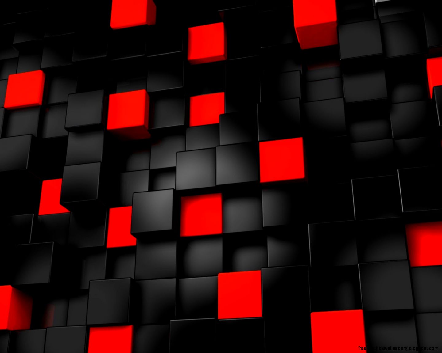 Blue and Black Cubes Blue and Black Cubes