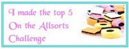 I made the Top 5 at Allsorts