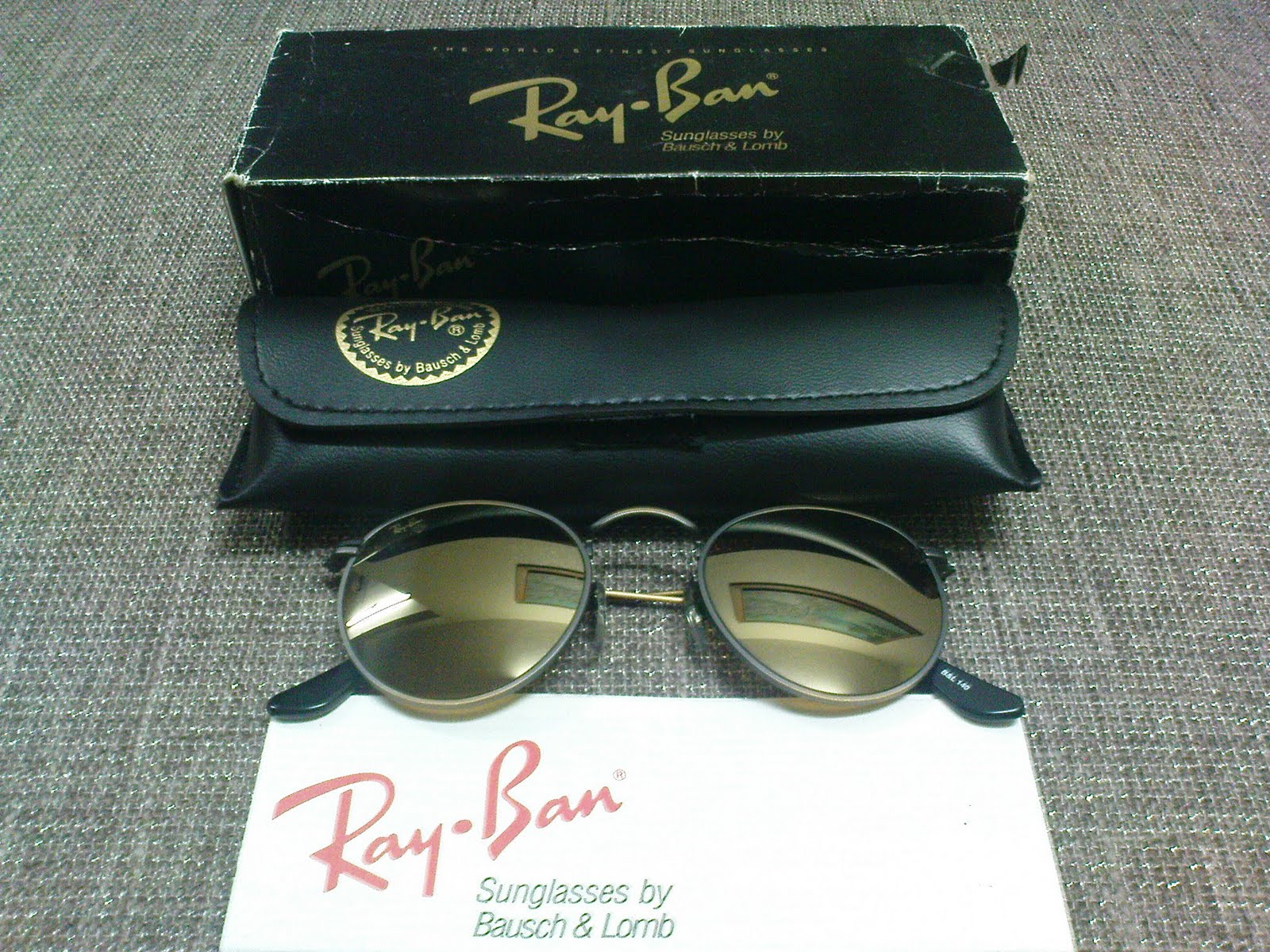 rayban round small