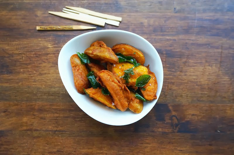 Curried Potato Fritters