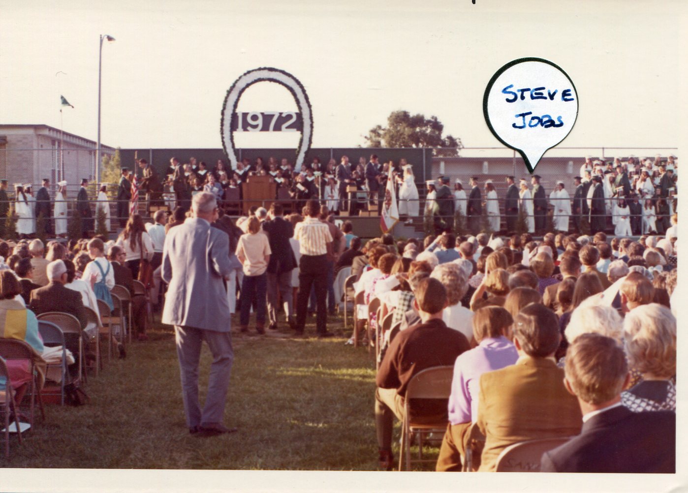 Packet of Seeds..... Where Steve Jobs Sat