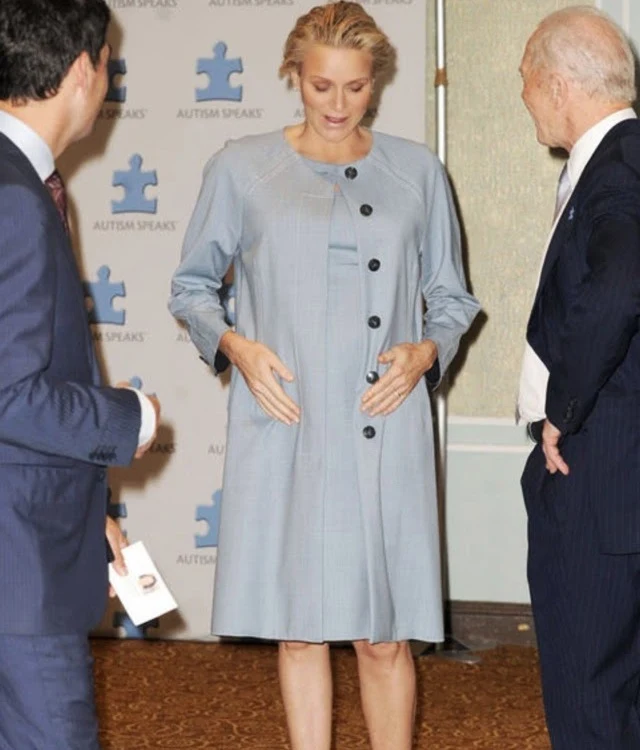 Princess Charlene attended the world conference on autism  held in New York.