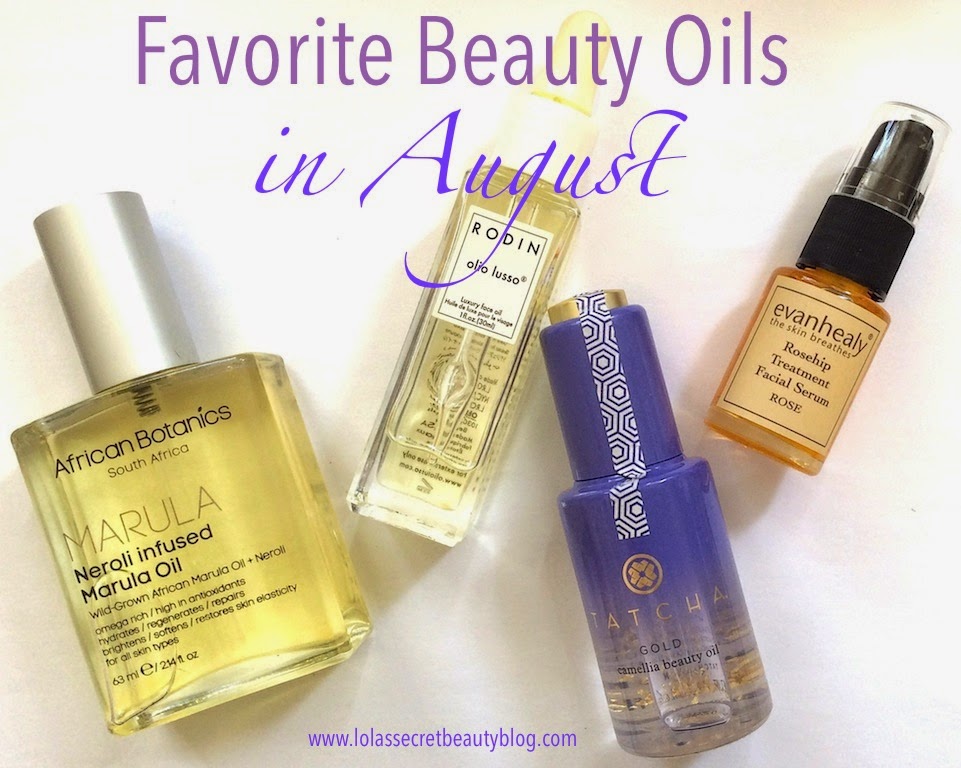 lola's secret beauty blog Favorite Luxury Beauty Oils in August