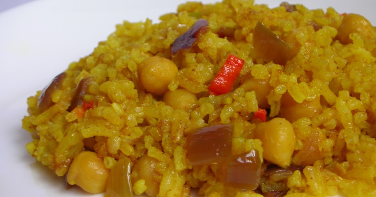 Easily Good Eats Chickpea Pilaf Recipe