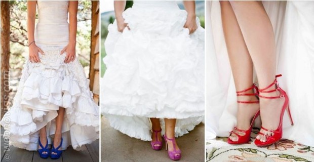 decisiones: si: a las novias con zapatos originales