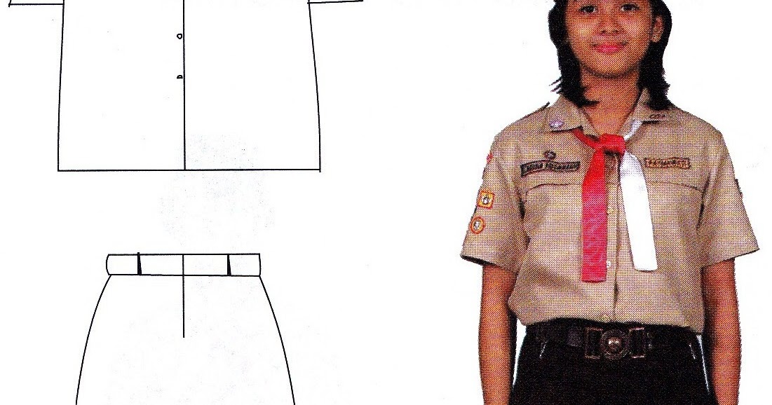 Seragam Harian Pramuka Penggalang Putri Seragam Harian Pramuka Penggalang Putri