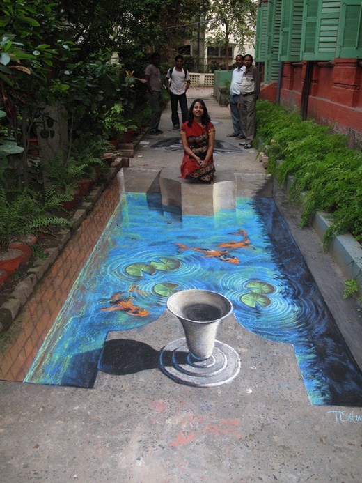 Share Good Stuffs 25 Amazing 3D Street Art illusions Part 3