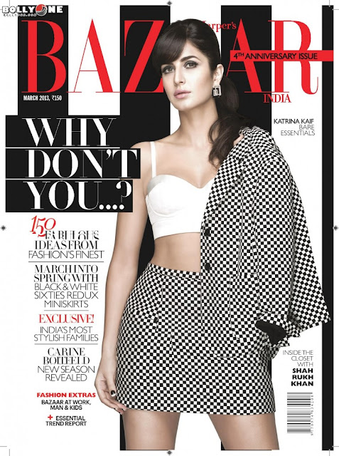 Katrina Kaif Photoshoot Harper Bazaar 2013