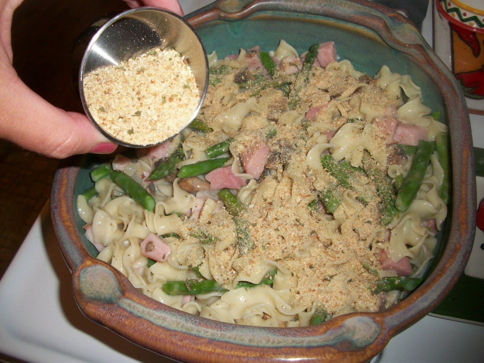 Cook with Sara Ham and Asparagus Casserole