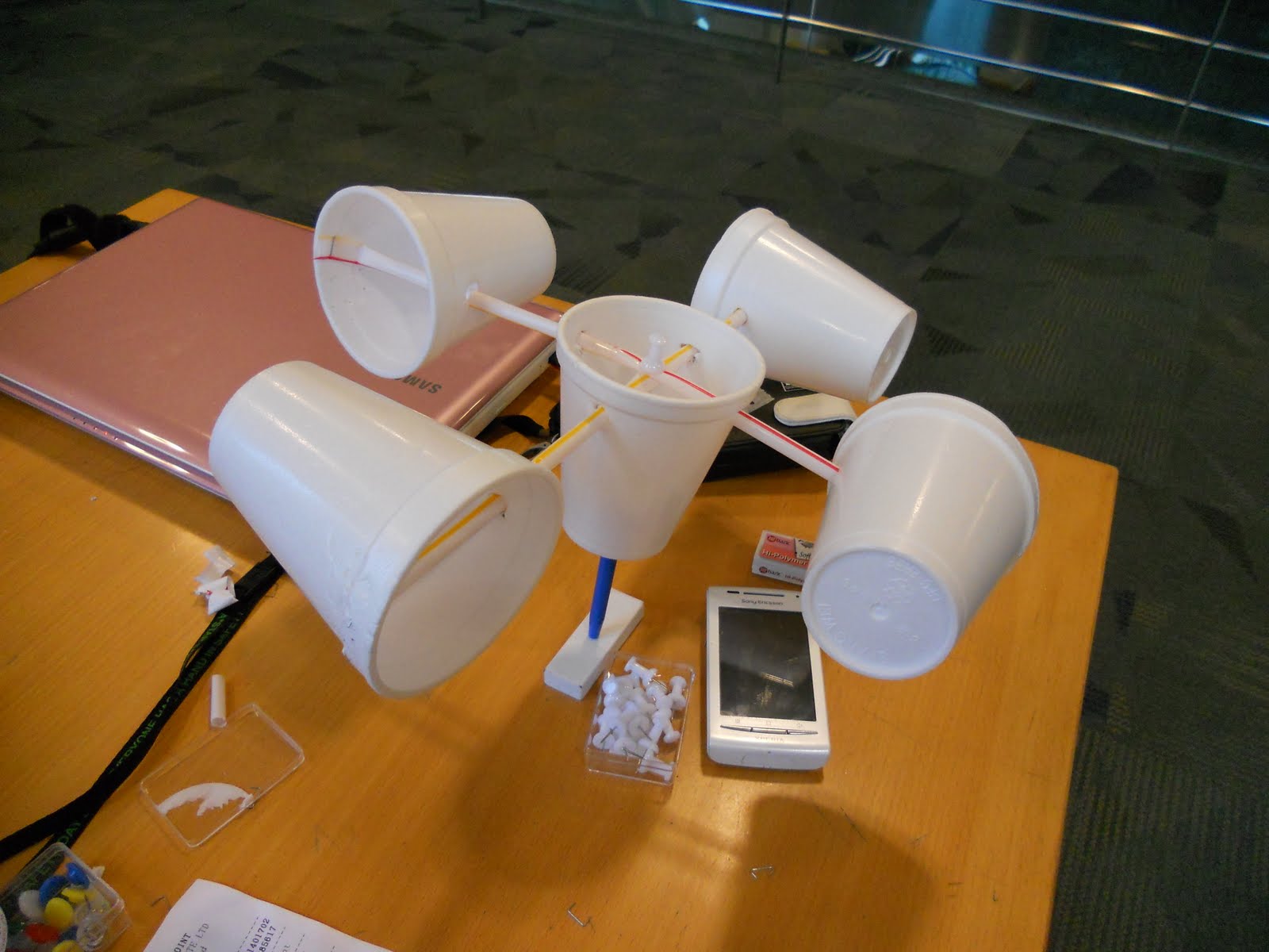 Geography Weather Project We are making an ANEMOMETER ! )