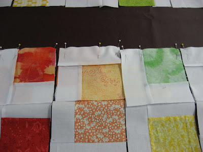 How to Chain Sew a Quilt Top ~ A Picture Tutorial