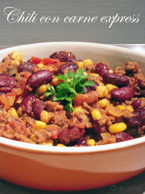 Qezine Chili con carne express