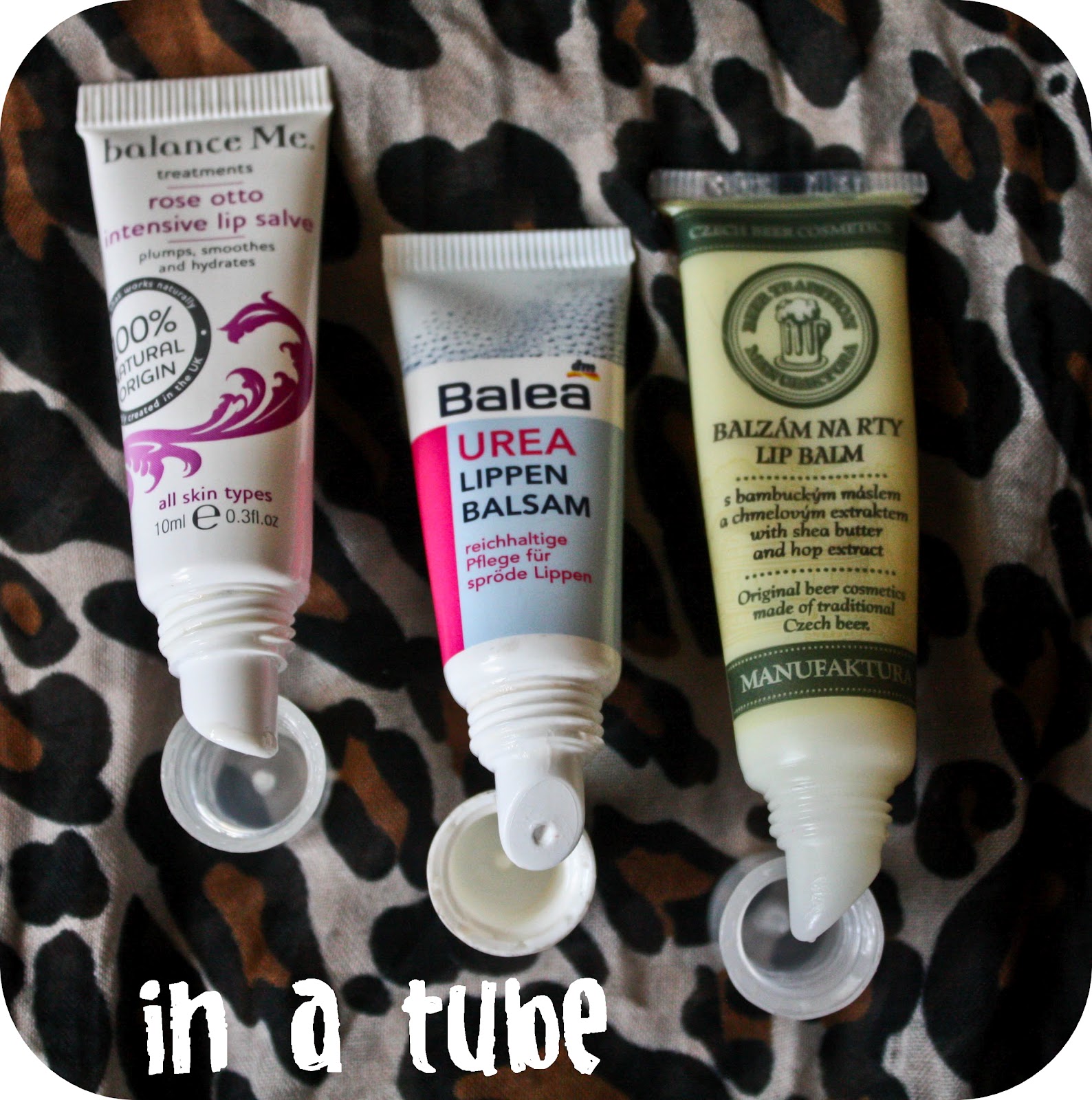 My 3 favourite lip balms (in a tube) Cityscape Bliss