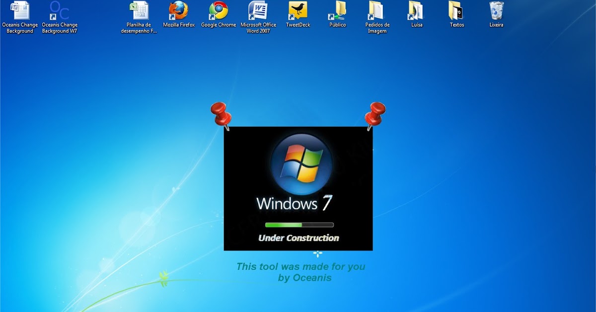 Descargar Oceanis Change Background 1.0 TEMAS WINDOWS 7