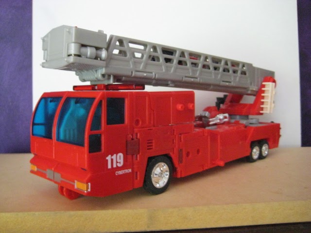 optimus fire truck