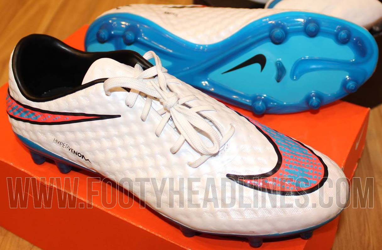 White Nike Hypervenom Phantom 2014-2015 Boot Revealed - Footy Headlines