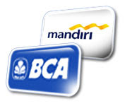 Bank Payment via BCA // Mandiri