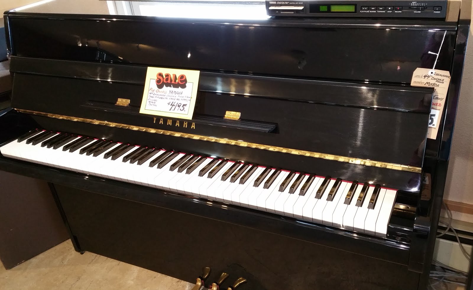 Used Yamaha Disklavier Player Piano Used Yamaha Disklavier Player Piano