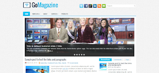 GoMagazine Wordpress Template Is a Wordpress Simple Premium Blog Template