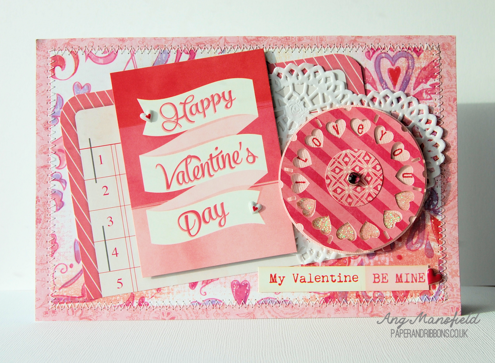 6 Cards for Valentine's Day by Ang Mansfield of Paper and Ribbons