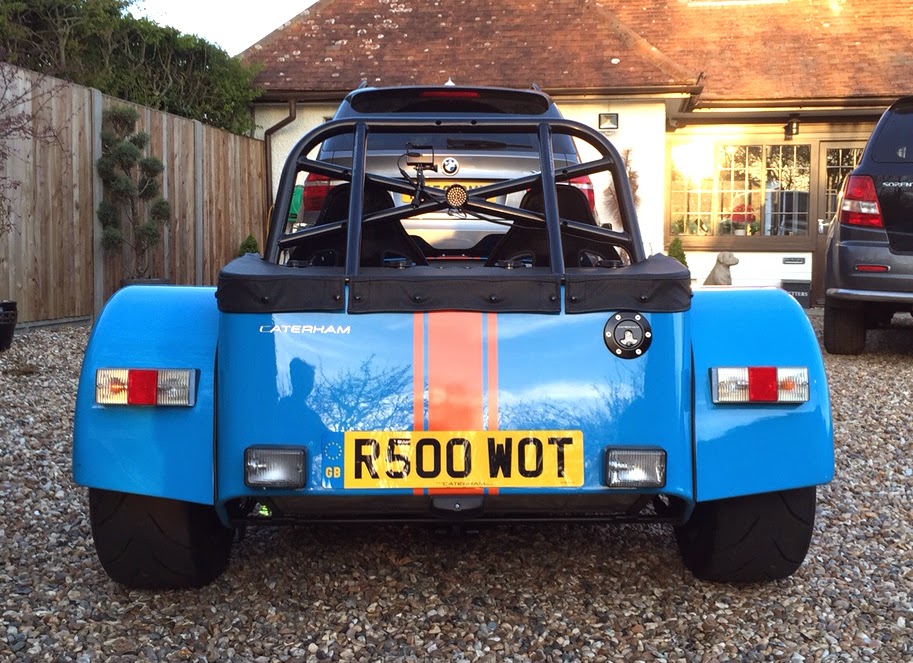 Caterham R500 with third brake light fitted