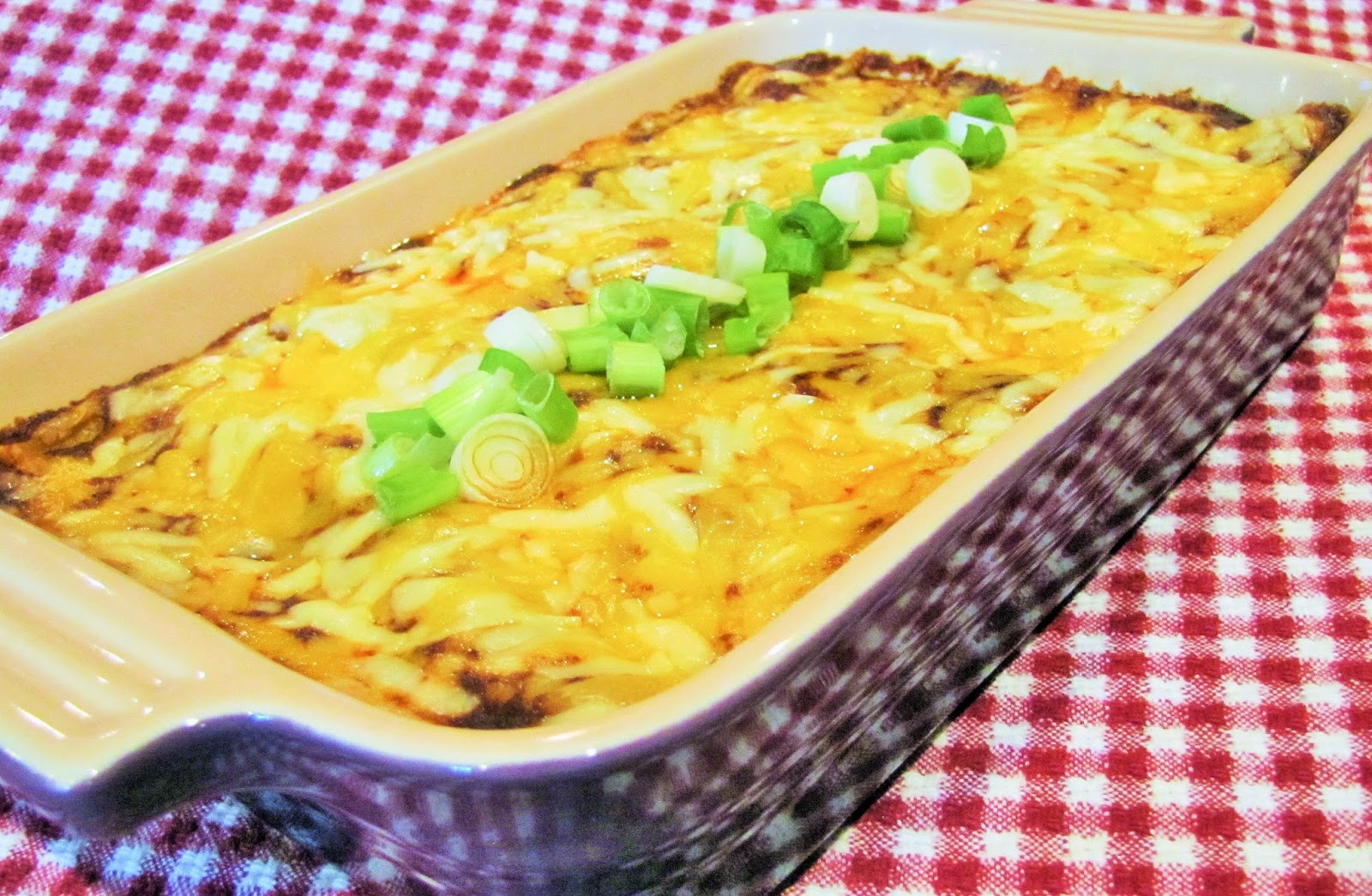 37 Cooks Chili Con Queso Enchiladas with Brown Chili Gravy
