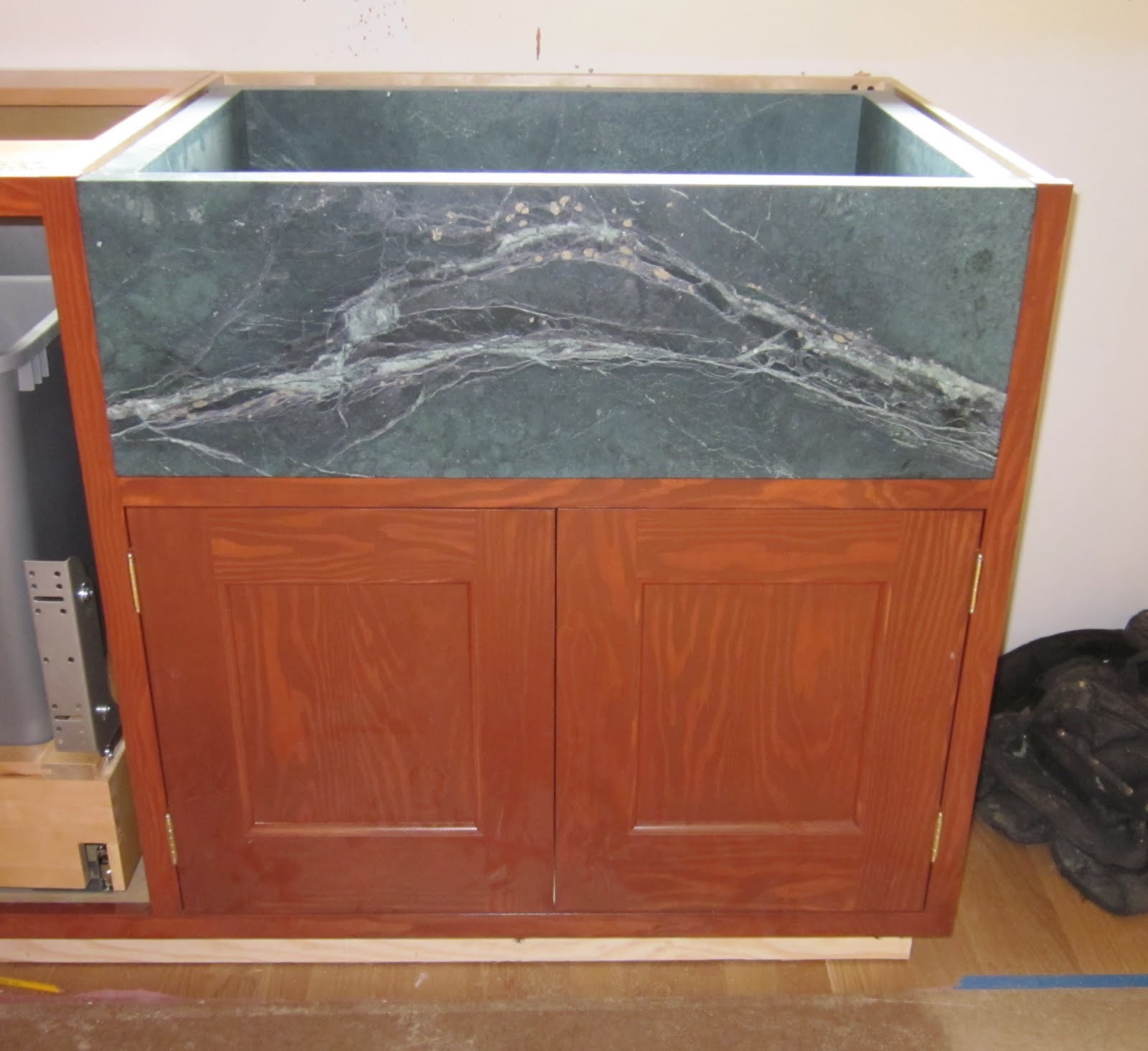 Laurelhurst Craftsman Bungalow Soapstone Sink!