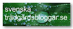Vi är medlemmar hos Svenska trädgårdsbloggar