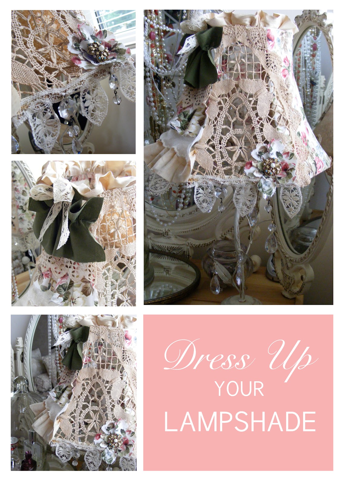Vintage Follie Dress Up your Lampshade