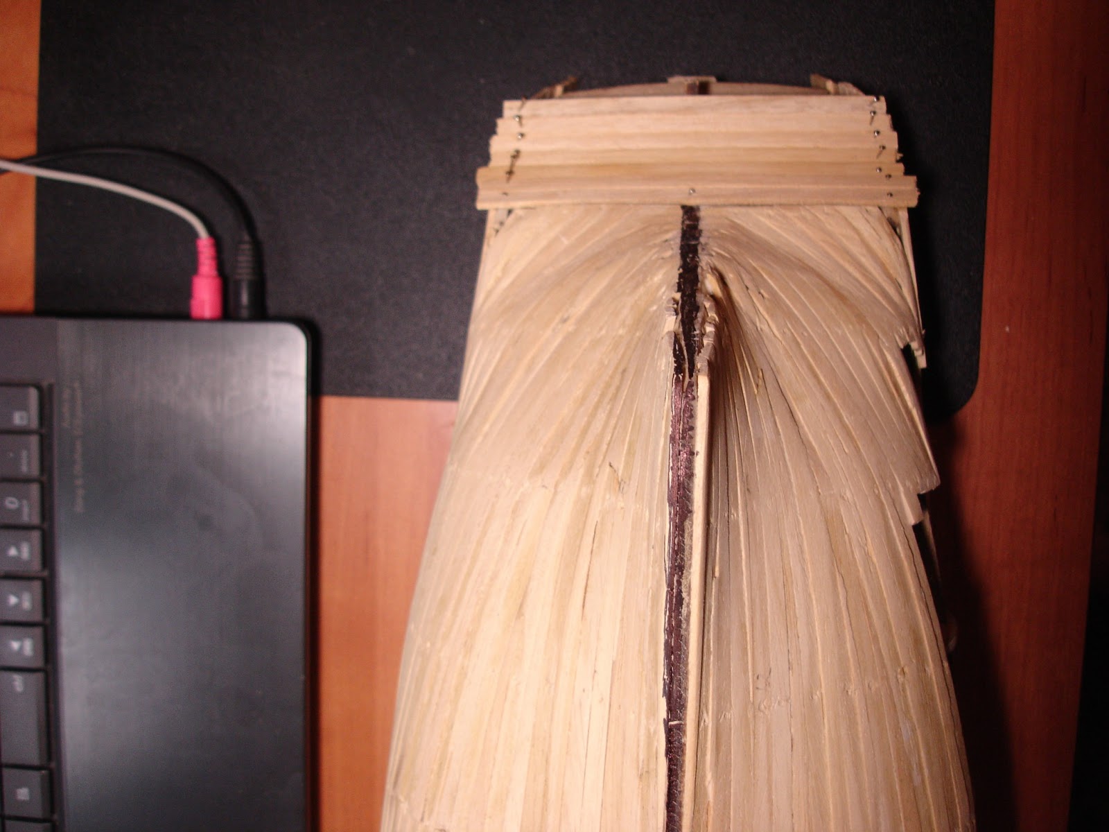 Парусник Баунти - Сборка корпуса