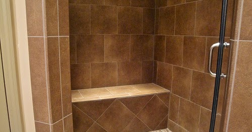 shower bench built