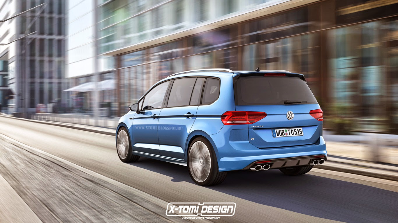 Рендер Volkswagen Touran R от X-Tomi Design