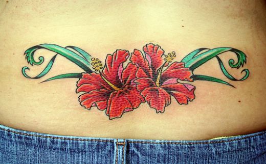 Floral Tattoo Designs For Women hibiscus flower tattoos