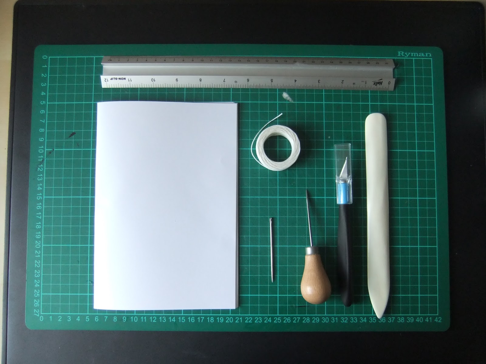 Helen J Taylor DIY Bookbinding Saddle stitch