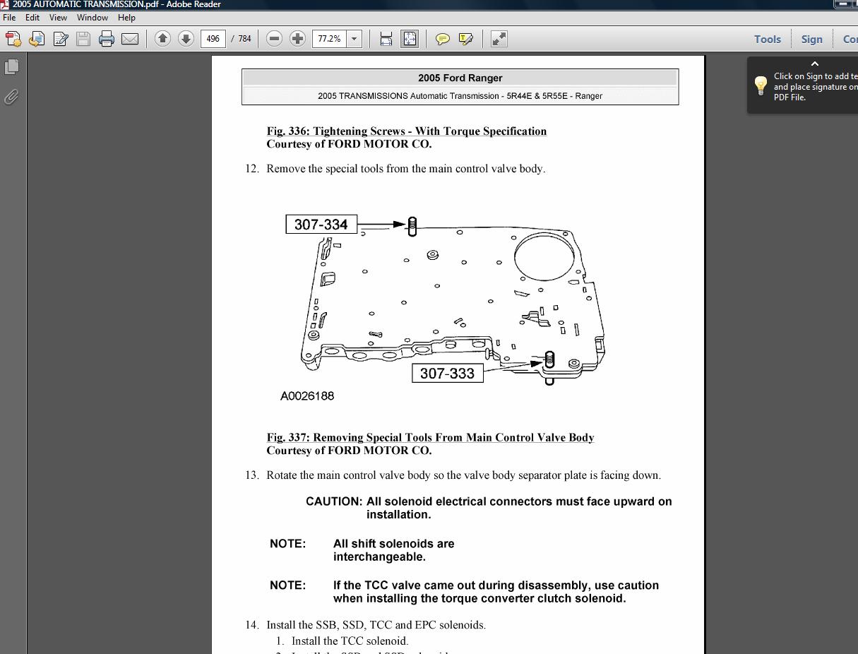 2004 Ford ranger service manual pdf #8