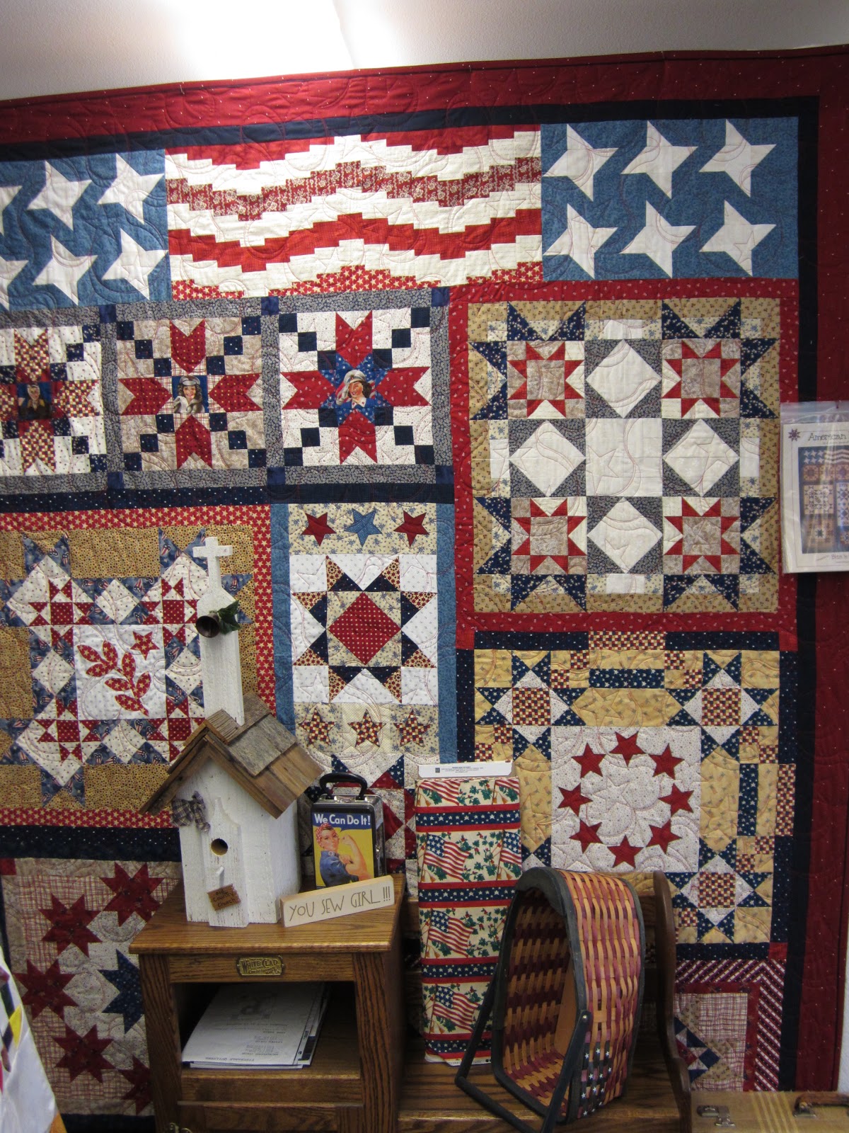 Tangled Threads Quilt Shop Block of the Month