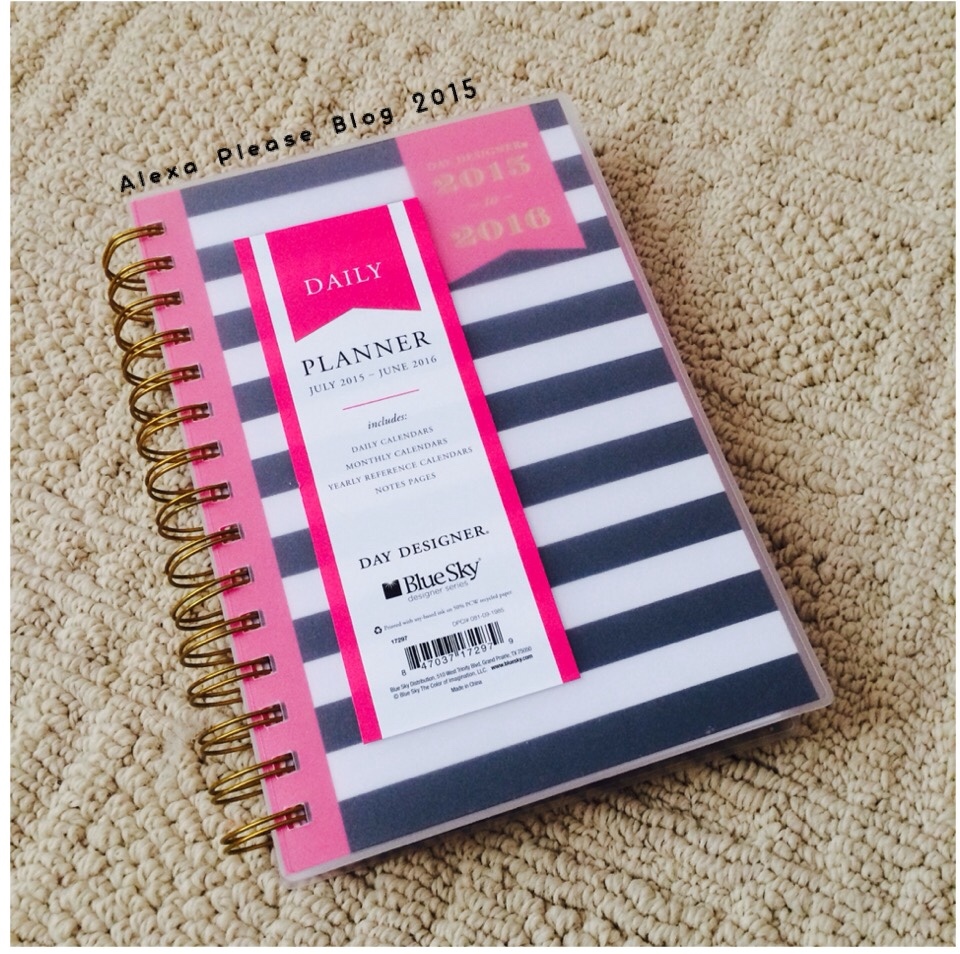 Alexa Please! First Look Day Designer for Blue Sky Daily Planner