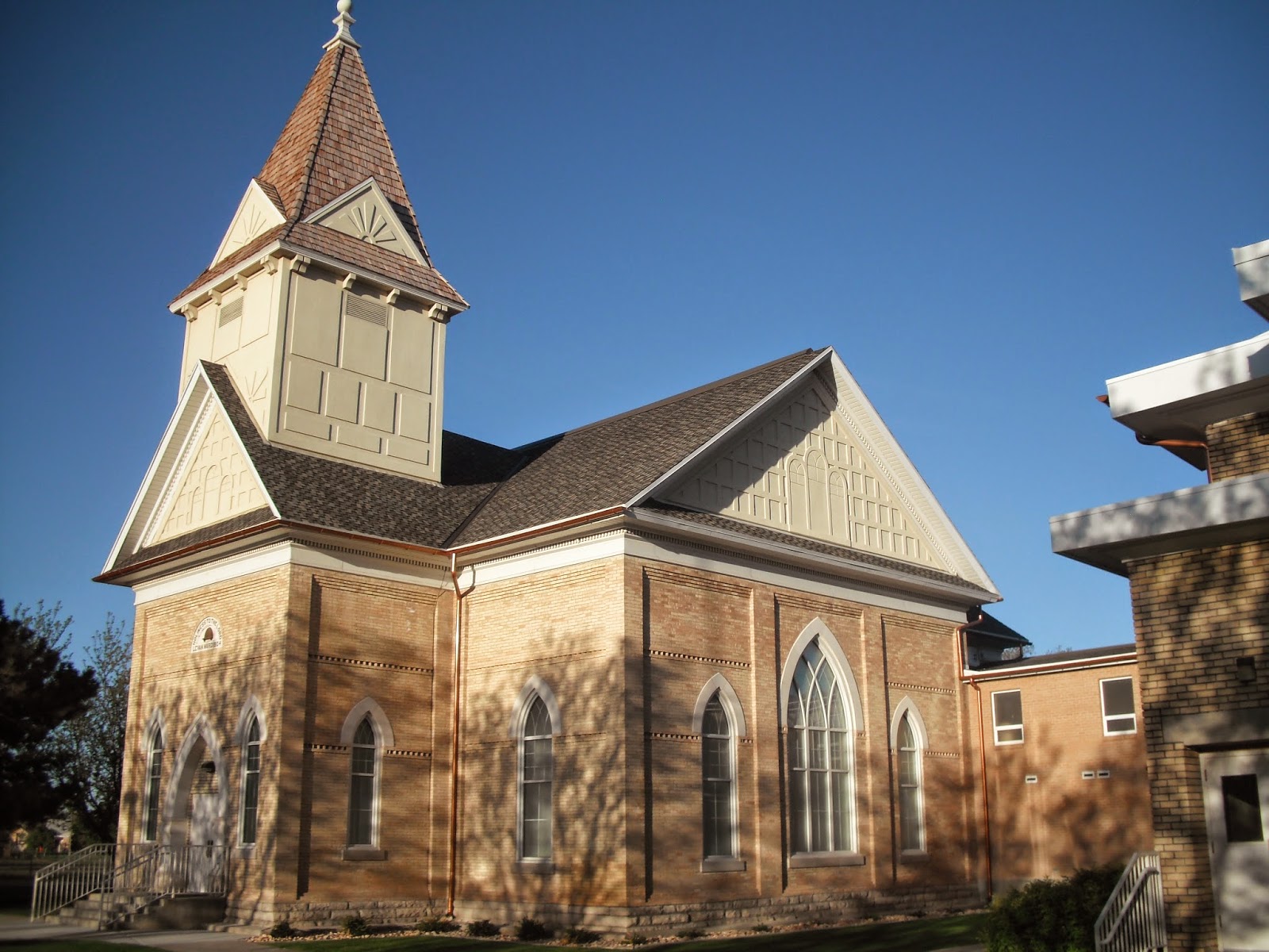 Historic LDS Architecture Levan Ward Chapel