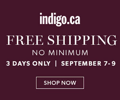 Chapters Indigo Free Shipping No Minimum