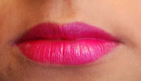 Bright Pink Lips Color Choosing lips color while dressing up