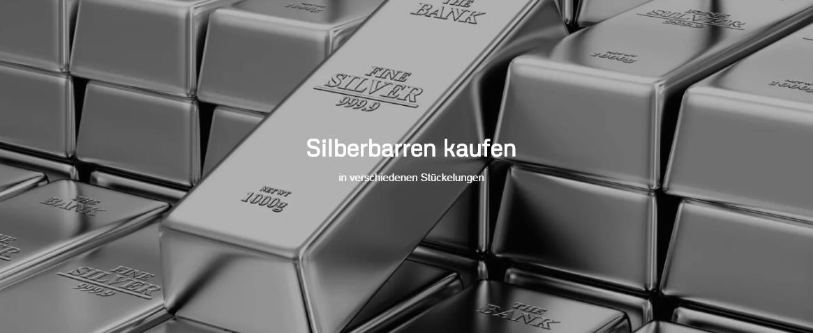 Silberbarren kaufen im Goldhaus Leipzig