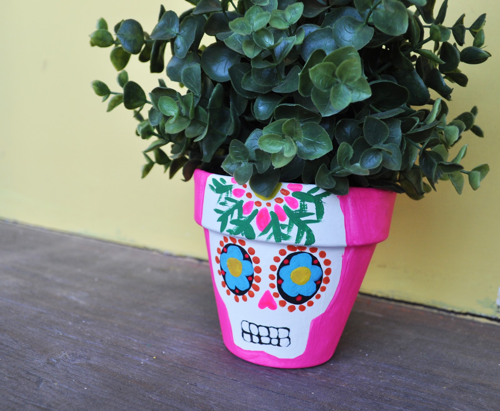 Artelexia Day of the Dead DIY 9 Sugar Skull Planters
