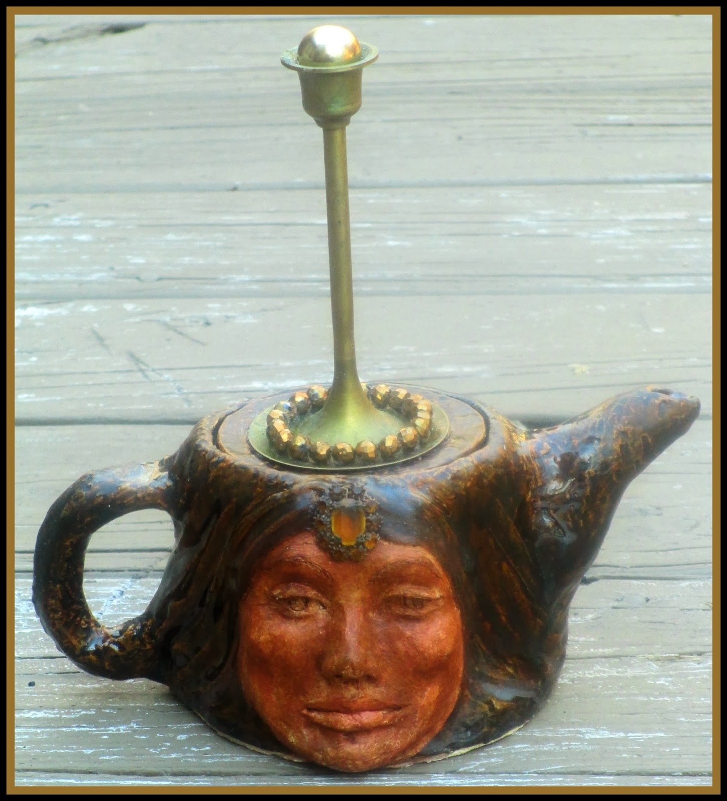 Healing Woman GODDESS CEREMONIAL TEA VESSELS